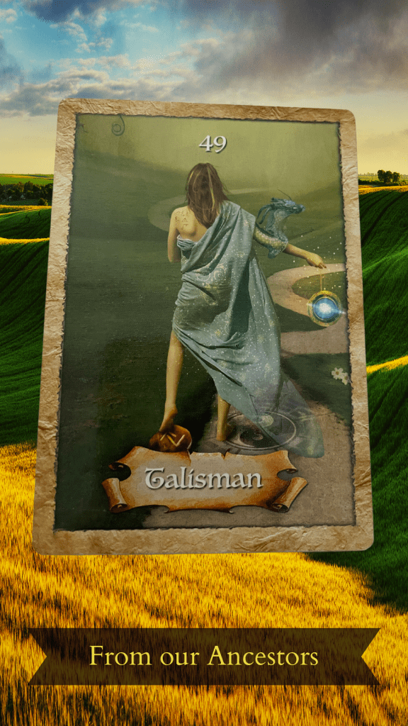 Page of Swords tarot card reversed, depicting a skeleton in a top hat at a desk bordered by sunflowers. All set against a background of blue, flowing water.